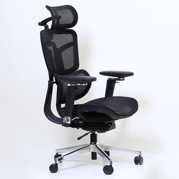 ᐈ Эргономичное кресло Mealux S4 Air Black (HF-S4 M/B) купить в